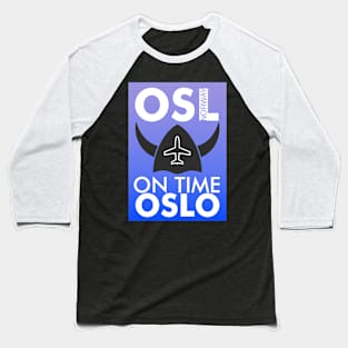 OSL airport Baseball T-Shirt